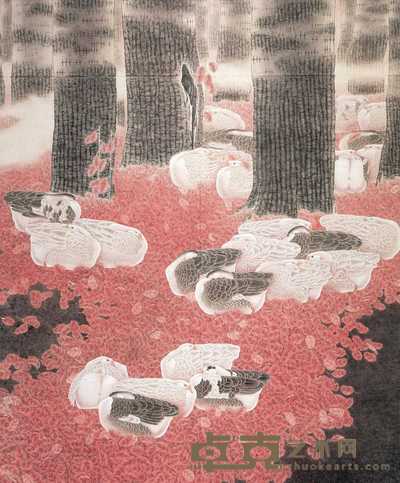 刘齐 金秋时节（优秀奖） 镜心 156×130cm